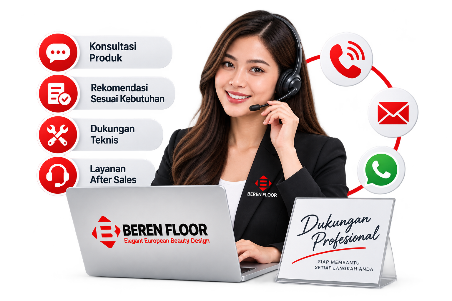 Dukungan Profesional Beren Floor